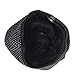 Cool Men Roll Knit Beanie Rectangular Winter Skullcap Top Hat B816 (B5050-Navy)