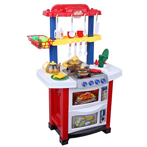 Buy Virhuck Childrens Electronic Toy Kitchen Set, Toddler Kitchen Set