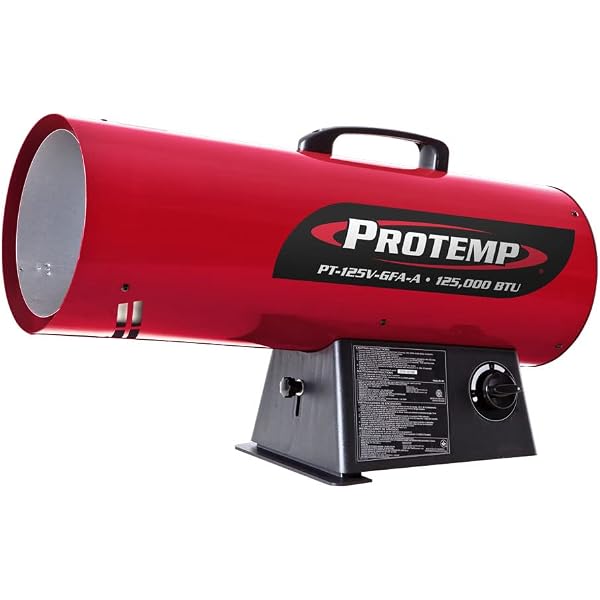 Amazon.com: Pro-Temp Propane Heater, Red/Black : Home u0026 Kitchen