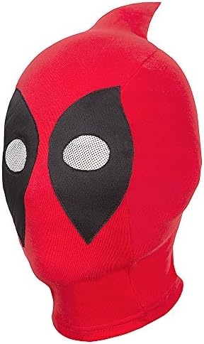 Coolchic Marvel Deadpool Game Mask as Party Costume for Kids and Adult-Red