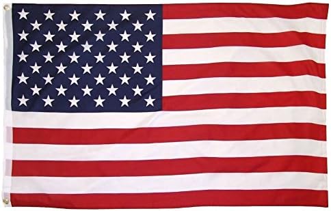 3x5 ft Home Garden Flags American Flag Polyester Flag Printed Starts and Stripes Made in USA Indoor/Outdoor Use