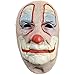 Trick or Treat Studios Men's Old Clown Face Mask, Multi, One Size
