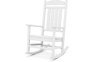 POLYWOOD Presidential Rocking Chair in White
