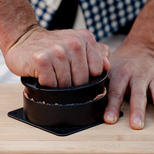 Grillaholics Stuffed Burger Press and Recipe eBook - Extended Warranty - Burger Stuffer & Hamburger Patty Maker - The Perfect Grilling Gift & Stocking Stuffer - Image 3