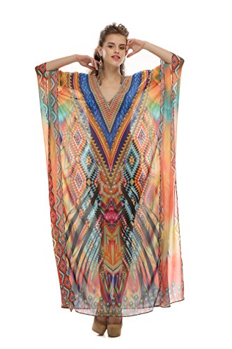 Women’s turkish kaftan beachwear swimwear bikini cover ups beac…