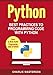 Python: Best Practices to Programming Code with Python by Charlie Masterson