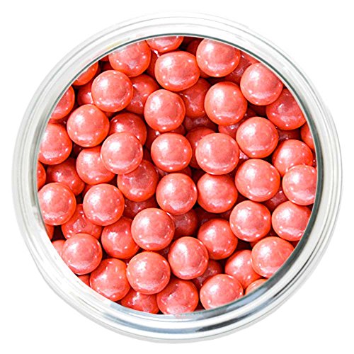 Sixlets Chocolate Balls Shimmer Coral 2 Pounds