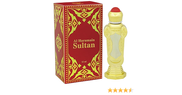 Amazon.com: Al Haramain Perfumes Sultan Aceite de perfume, paquete de 1 :  Belleza y Cuidado Personal
