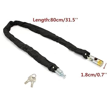 helmet chain lock