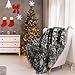 LANGRIA Luxury Super Soft Faux Fur Fleece Throw Blanket Cozy Fluffy Warm Breathable Lightweight and Machine Washable Dyed Fabric for Winter - Decorative Throw for Couch Sofa Bed (50