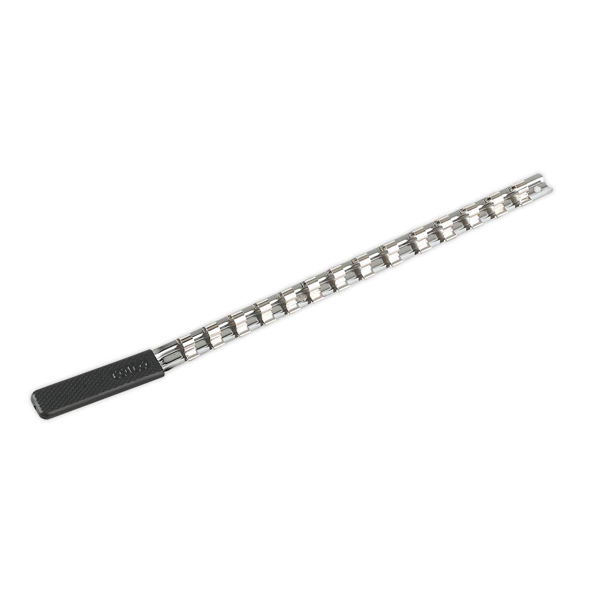 Sealey Ak3814 Socket Retaining Rail with 14 Clips 3/8Sq Drive