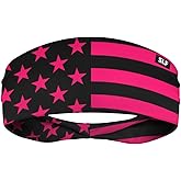 SLEEFS Sweat Bands Headbands Men & Women - Cooling Sports Mens Headband for Running, Football, Basketball, Cycling, Workout - Sweat Moisture Wicking Head Band Stretch Fit, Non-Slip Design - One Size