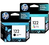 HP 122 Ink Cartridges Combo ( Black + TRI-COLOR ) Original Ink Cartridge Deskjet - 2 Pack