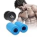 Elemart Thick Bar Grips - Non-slip Barbell Grips Silicone Rubber Dumbbell Grips Fat Bar Training And Muscle Growth Easily Attachable to Any Barbell, Dumbbell and Kettlebell