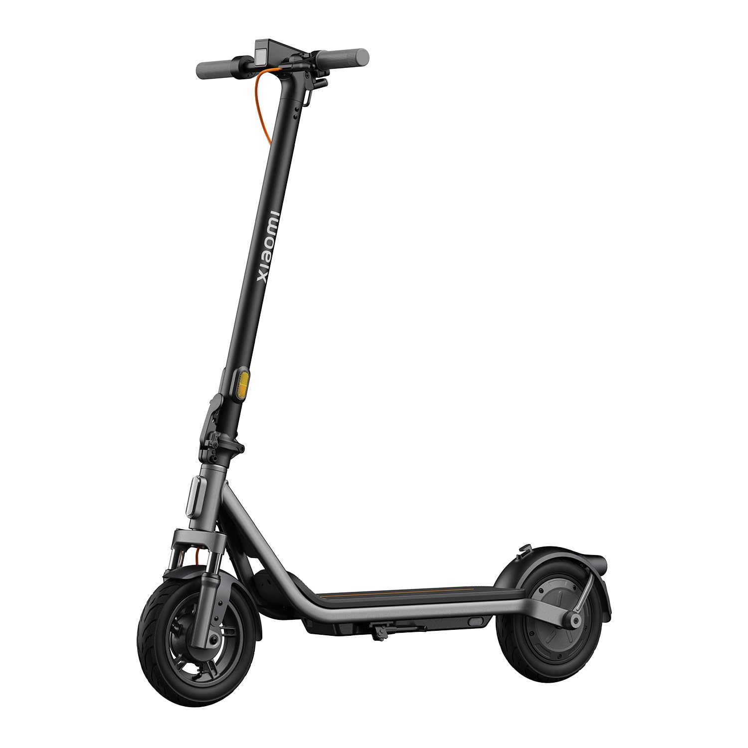 Xiaomi E-Scooter 6 Lite mit Deutscher Straßenzulassung, Dual-Federung vorn, 25 km Reichweite, 10"-Luftreifen, 500 W Spitzenleistung, Bremsen vorn Trommel & hinten E-ABS, faltbar, mit App Control