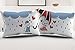 StellaMia Raining Love His and Hers Pillowcases | Ideal Anniversary, Wedding, Engagement & Valentines Gift for Couples | Fits Standard & Queen Size Pillows | 2 Pillow Covers | 30 in. x 20 in.