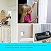 ANNKE Wireless Doorbell No Batteries Required Push Button Portable Door Chime with LED Indicator at 120m Range