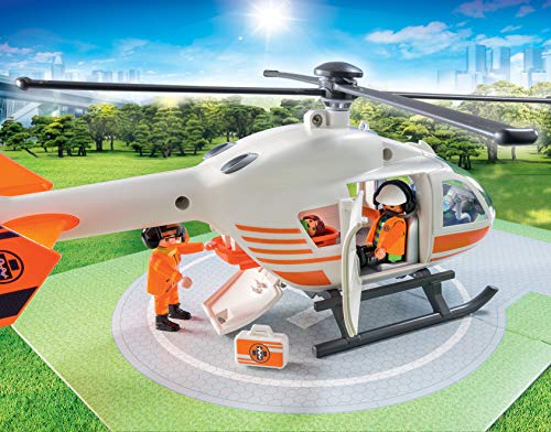 PLAYMOBIL City Life 70048 Rettungshelikopter, Ab 4 Jahren – Bild 5