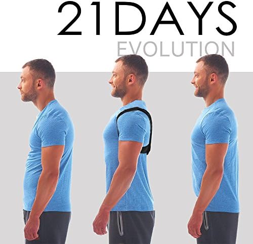 Posture Corrector for Women and Men - Posture Support for Slouching & Hunching - Comfortable and Adjustable Posture Brace for Shoulder, Upper Back, and Neck Pain Relief - Spinal Support by Pripaso