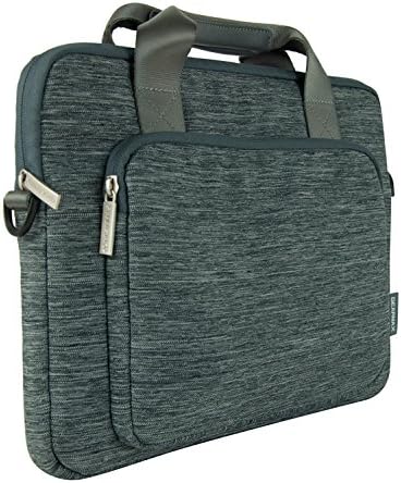 SunSmart Multi-functional Universal 13.3 inch Laptop computer bag case breifcase for 13.3-inch Laptop/Notebook computer - Macbook Pro 13.3'' / Macbook Air 13.3''/ Macbook Pro retina display 13.3''(grey)