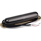 Alnicov Guitar Lipstick Tube Pickup，Guitar Single Coil Pickup for ST Guitar Accessory Parts，Black