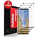 Galaxy S8 Plus Screen Protector[3-Pack],Auideas [Case Friendly] Ultra Clear 3D PET HD Screen Protector Film for Samsung Galaxy S8 Plus Black.