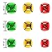 Coobey Christmas Jingle Bells Small Bells Bulk Loose Beads Charms for Christmas Supplies Decoration, 3 Types (200)