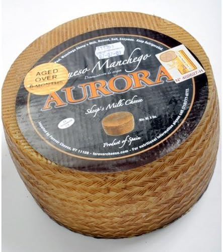 Manchego Riserva Cheese (Whole Wheel) Approximately 7 Lbs