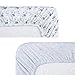 TILLYOU 2 Pack Fitted Crib Sheet Set - 100% Natural Cotton Toddler Bed Mattress Sheets,Standard 28”x 52”, Sea World&Ocean Fish