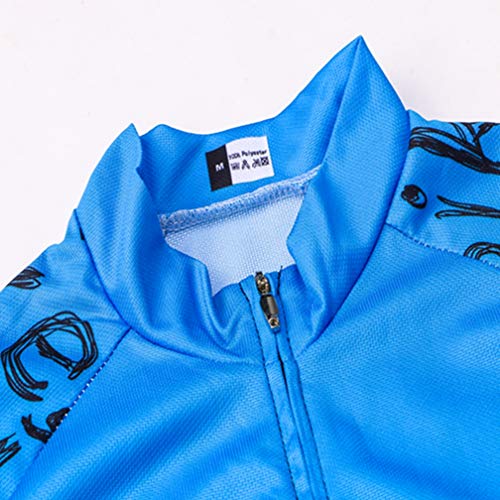Mens Cycling Jersey Shirt,2020 Short Sleeve Bike Jersey Riding Tops Outdoor MTB Cycling Clothing - Image 5
