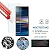 [2 Pack] PULEN for Sony Xperia (10 Plus) Screen Protector 2019,HD Anti-Fingerprints Bubble Free 9H Tempered Glass for Sony Xperia 10 Plus 6.5''