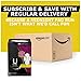 U by Kotex 4 Regular Tampons and 2 Thin Liners - 6 CT