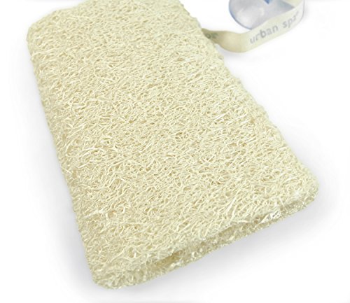 Urban Spa Loofah in the Raw For Shower, Bath, Exfoliating and Cleansing