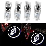 JIAFENG 4 PCS Car Door LED Lighting Welcome Lights Shadow Projector for Mini Cooper