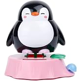 Solar Dancing Animal Car Dashboard Decorations Shaking Body (Penguin)