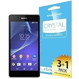 Spigen Crystal Clear Xperia Z2 Screen Protector with Crystal Film for Xperia Z2