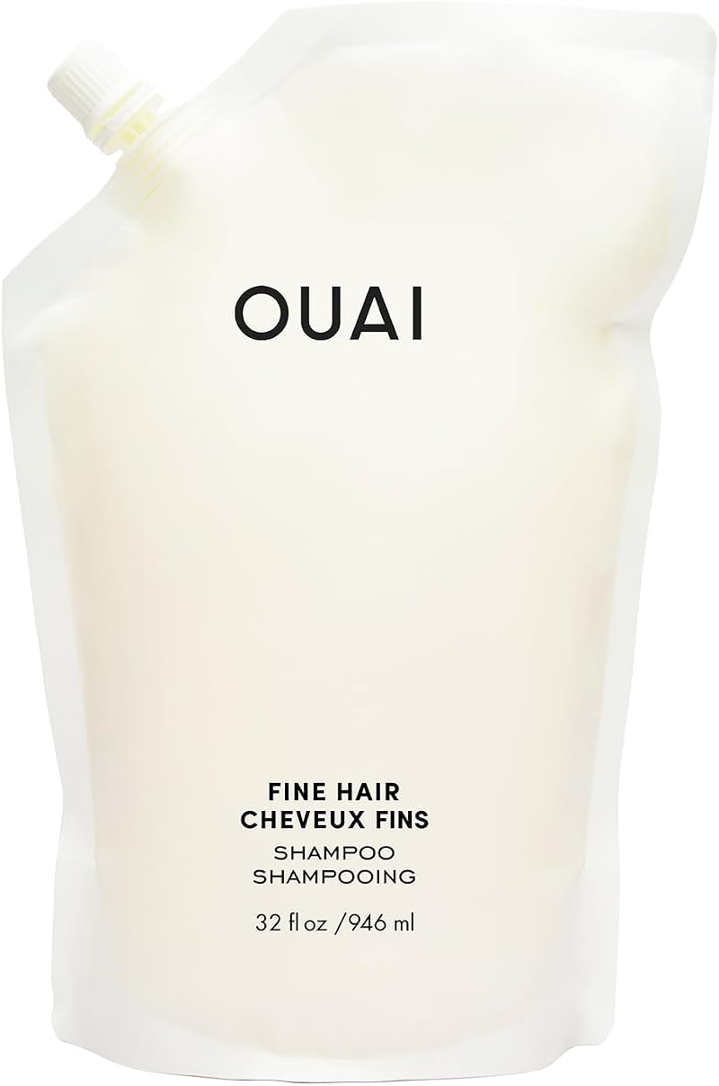 OUAI Fine Shampoo Refill Volumizing Keratin Biotin Chia 946ml