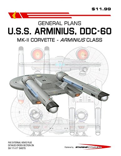 MK II Corvette, U.S.S. Arminius DDC-60, Arminius class, General Plans