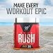 BSN Endorush Pre-Workout Powder, Blue Raspberry Flavor Energy Supplement for Men and Women, 300mg of Caffeine, with Beta-Alanine and Creatine, 30 Servings