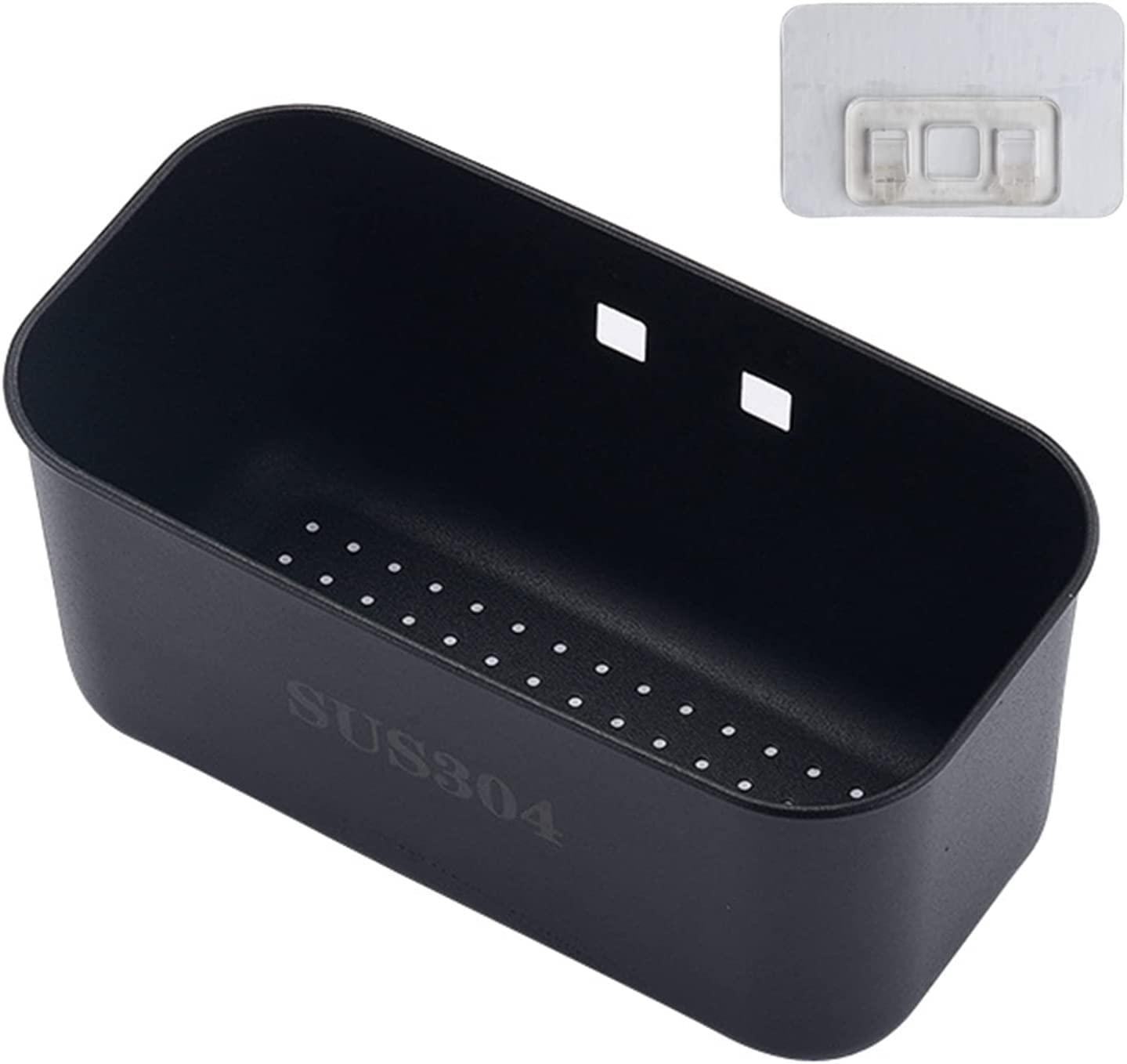 Sink Organiser Stainless Steel Sink Strainer Sink Caddy Organiser Spool Stainless Steel Utensils Basket Organiser Sink Strainer Drainer Vegtable/Fruit Kitchen Strainer Tea Strainer (Black)