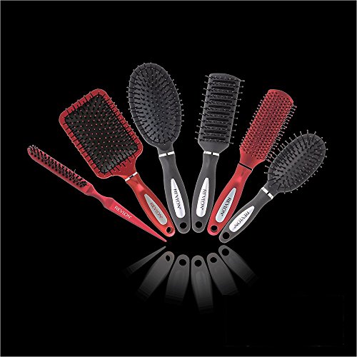 Revlon Detangle & Smooth Black Cushion Hair Brush