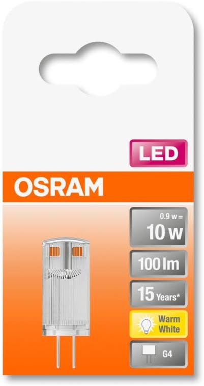 OSRAM Pack of 10 x LED PIN 12 V, Clear, Set of 10 - Image 3