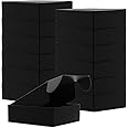 Cardboard Boxes Shipping Boxes,15 Pack Recyclable Corrugated Cardboard Box Small Mailing Storage Gift Boxes for Shipping, Mailing, Gifts Packaging, 6x6x2" (Black)