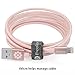 F-color iPhone 8 Charger 6 Feet iPhone 6s Charging Cable iPhone 7 Rose Gold Charger for iPhone 8 7 Plus 6S 6 Plus 5 5S 5C SE, iPad Air 3 Mini 4 iPad Pro Rose Gold Pink, 2 Pack