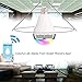 NASKY NA05 Wireless Bluetooth LED Light Lamp Bulb Speaker Smartphone Controlled Changing - White