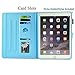iPad Air 2 Case, iPad Air Case, iPad 9.7 2017 / 2018 Case, Dluggs PU Leather Folio Smart Cover with Auto Sleep/Wake Function for Apple 9.7 Inch Tablet iPad 6th / 5th Gen, iPad Air 1/2, 01 Beach