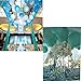 Elife 10pcs Robin's Egg Blue and White Color Indoor/Outdoor Chinese/Japanese Paper Lanterns/lamps 8