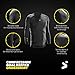 Storelli BodyShield Goalkeeper 3/4 Undershirt | Lightweight Compression Soccer Shirt | Chest Protector | Elbow and Shoulder Padding