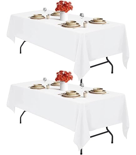 Wewoch Mantel Rectangular Negro Resistente A Las Arrugas, Tela Lavable Para Comedor, Cocina, Fiestas, Bodas Y Uso Al Aire Libre, 60 X 84 Pulgadas