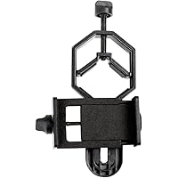 Celestron 81035 Basic Smartphone Adapter 1.25" Capture Your Discoveries, Black